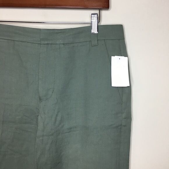 Vince Sz 6 Sage Coin Tapered Crop Trouser - Picture 2 of 8